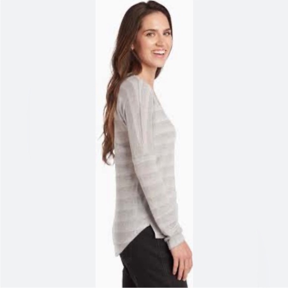 Kuhl Sylvie Sweater Women's Grey Linen Blend size small - Picture 1 of 9